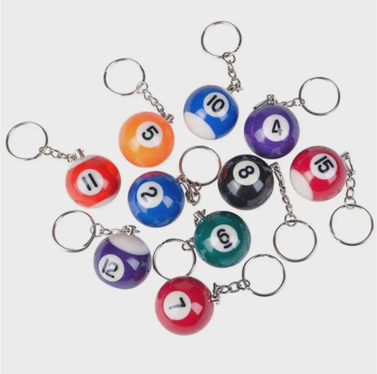 Billiard Keychains