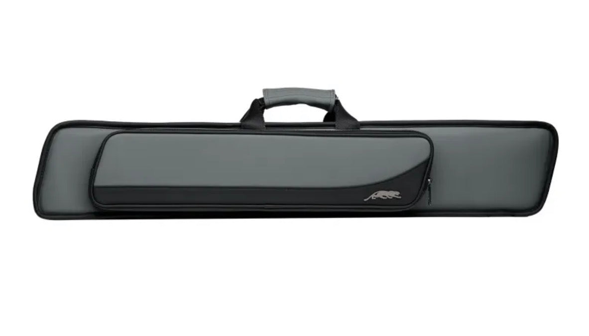 Predator Roadline Gray/Black Soft Cue Case - 4 Butts x 8 Shafts