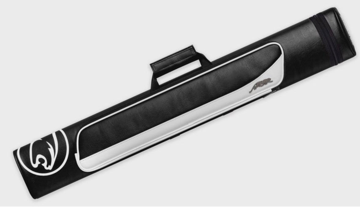 Predator Roadline Black/White Hard Cue Case 2 Butts x 4 Shaft or 3 Butts x 5 Shaft