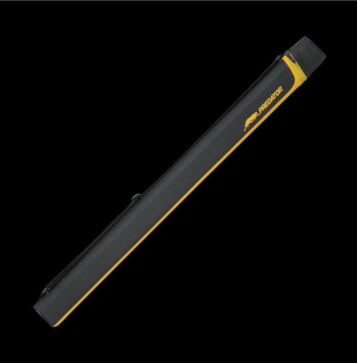 Predator Hard Pool Cue Case - Black/Yellow 1Butt x 1 Shaft