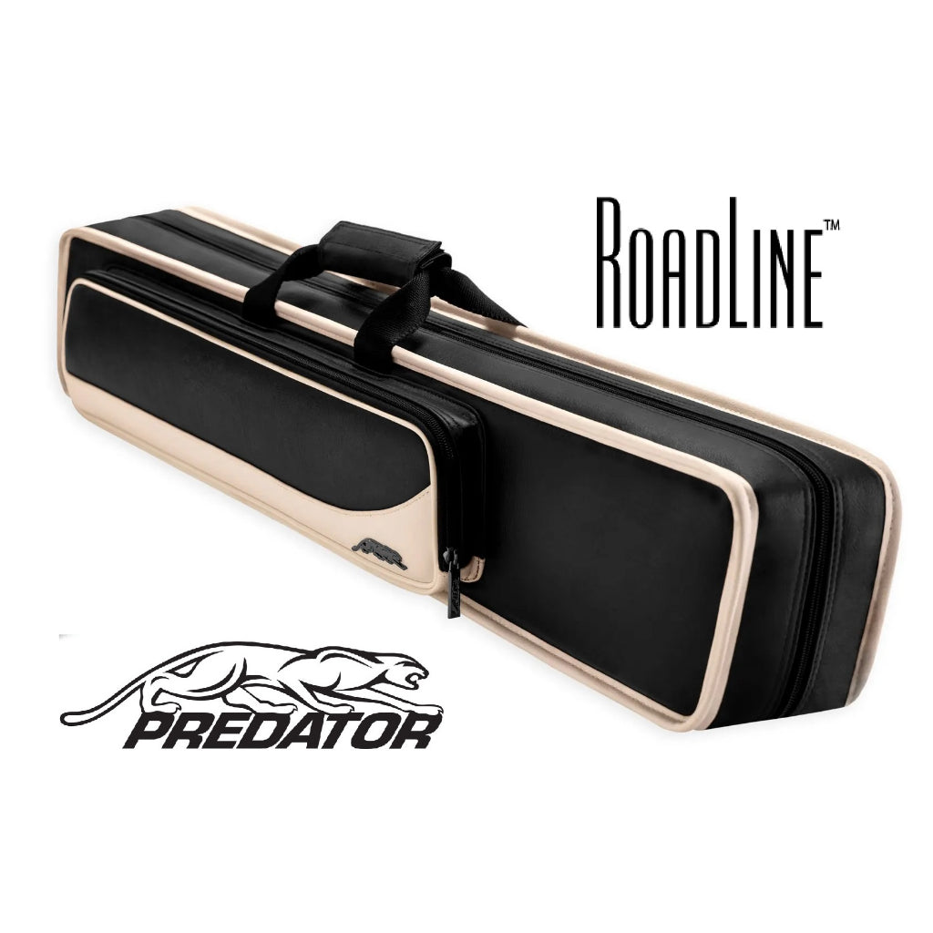 Predator Roadline Beige Soft Pool Cue Case - 4 Butts x 8 Shafts