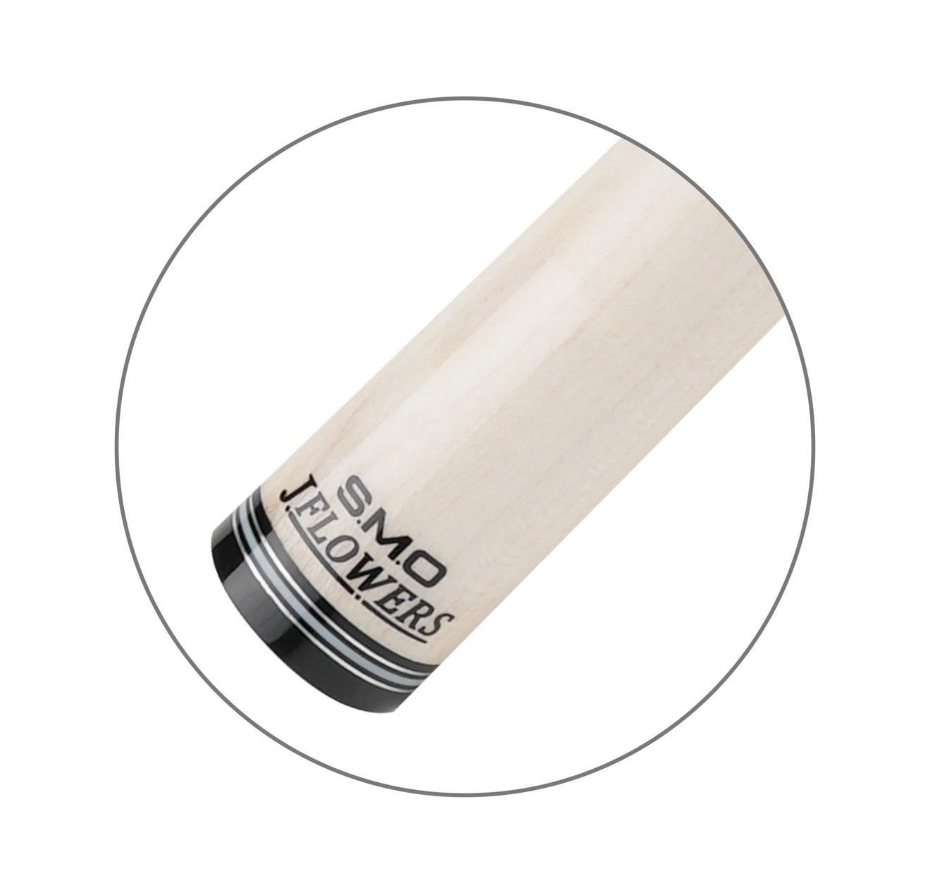 S.M.O. Wood Shaft 3/8-8 Radial Pin 12.5 MM