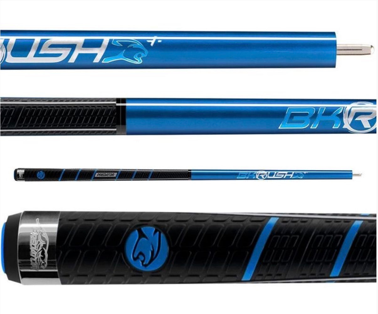 Predator Blue BK Rush Break Cue - Sport Wrap