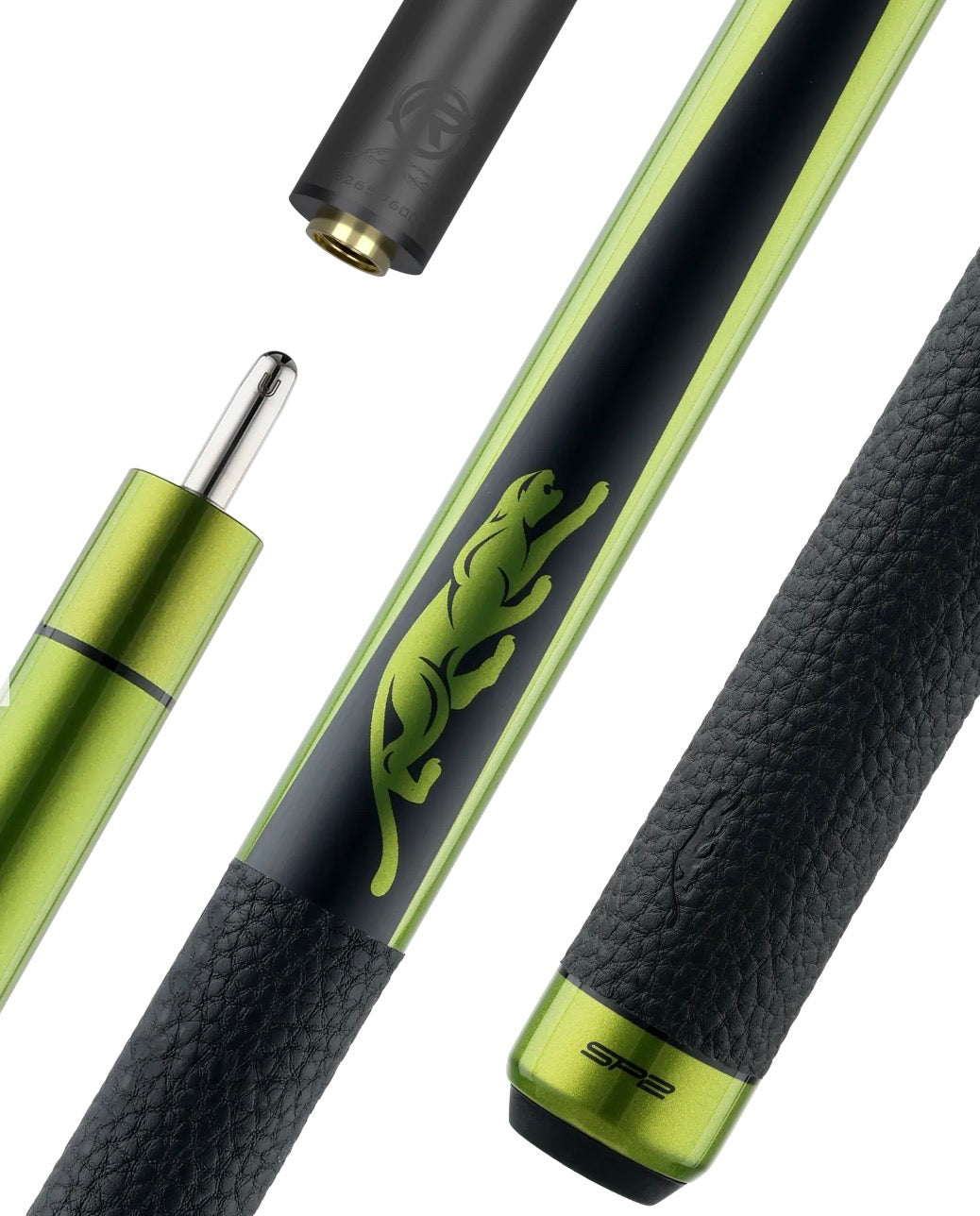 Predator SP2 Lime Green 2 Pool Cue (Butt Only)