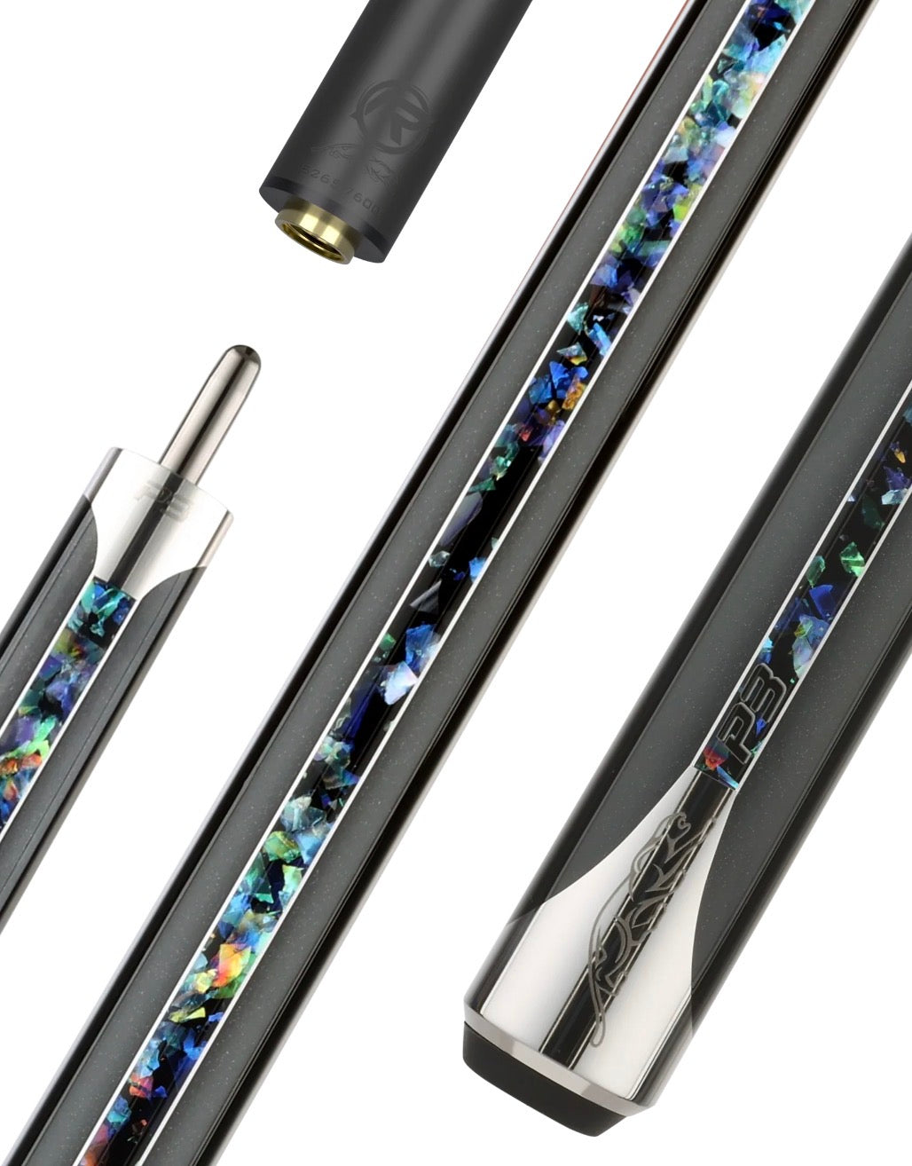 Predator P3 Galaxy Pool Cue - No Wrap (Butt Only)