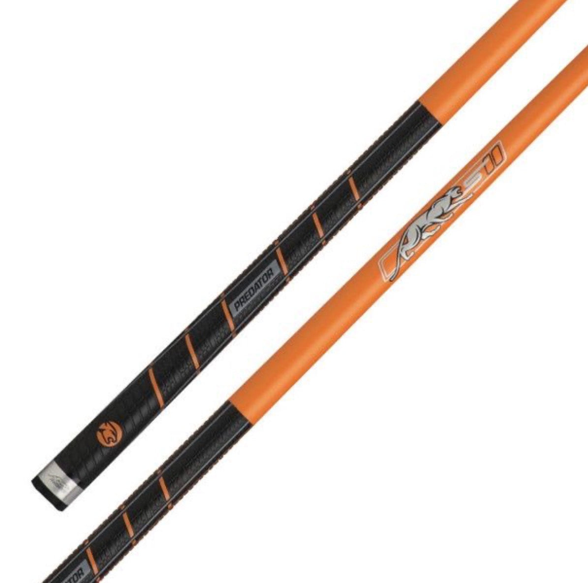 Predator Sport Flare Orange Pool Cue - Sport Wrap (Butt Only)