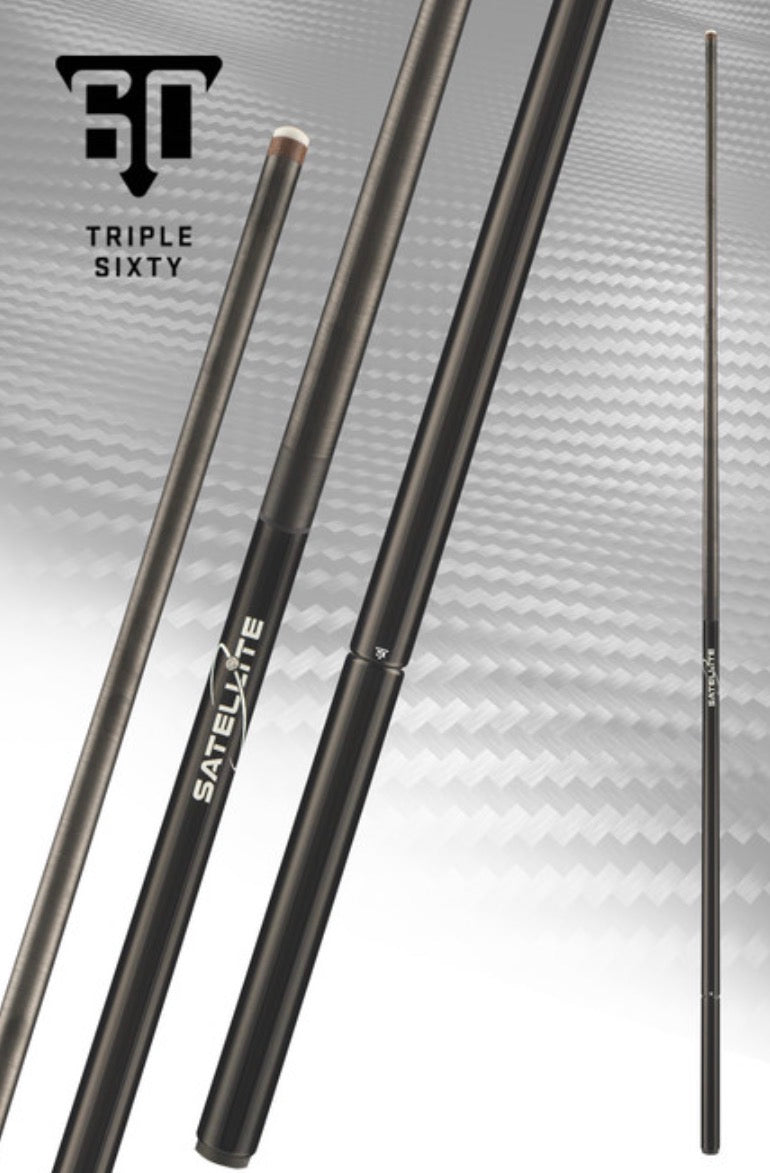 Triple 60 Satellite Jump Cue