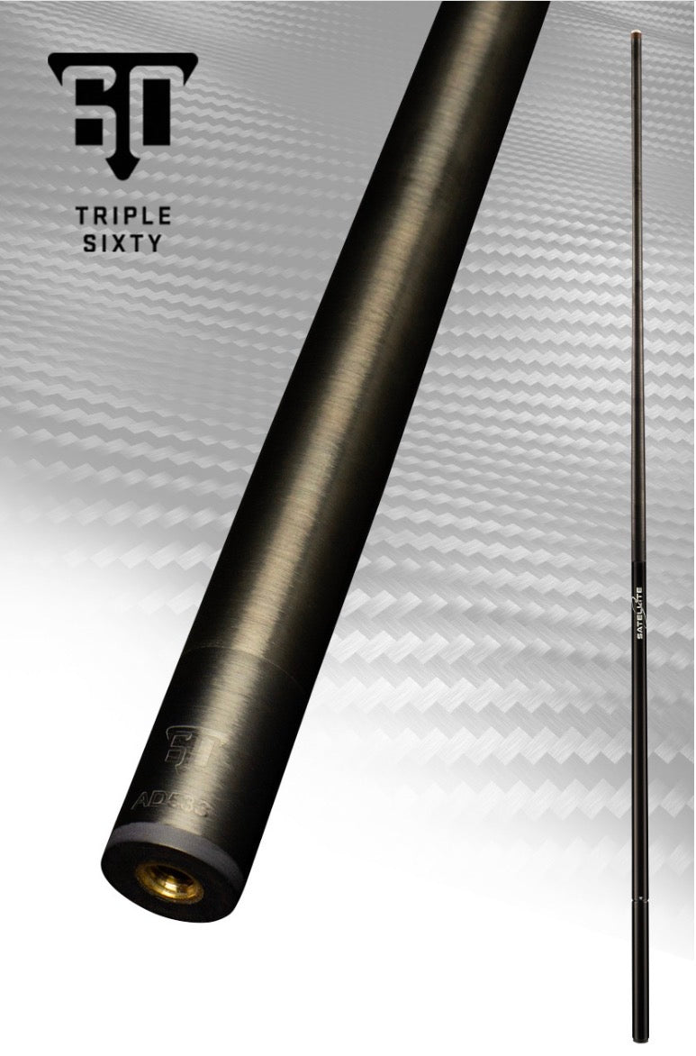 Triple 60 Satellite Jump Cue