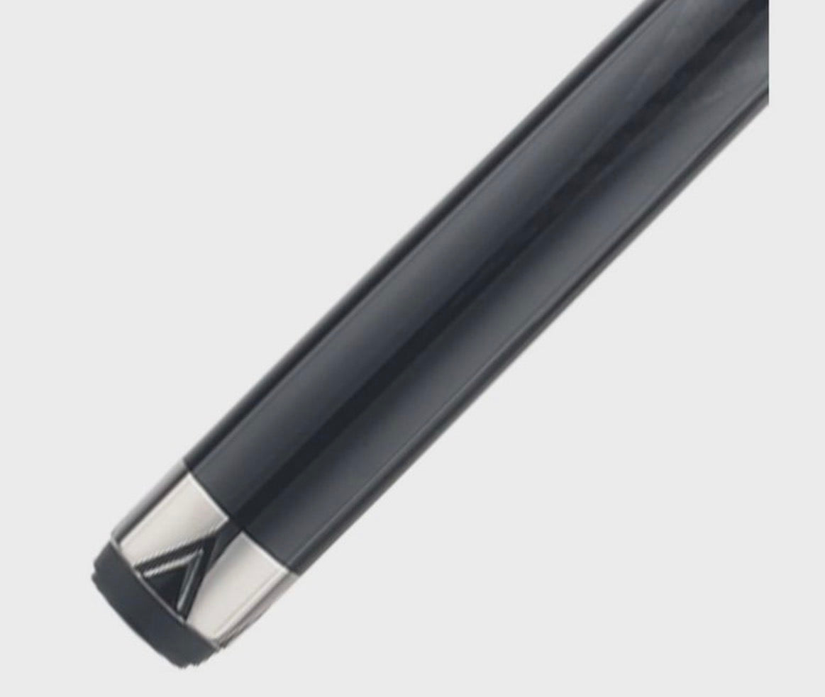 Poison Maelith Pool Cue with Carbon Fiber Shaft - Black/Black