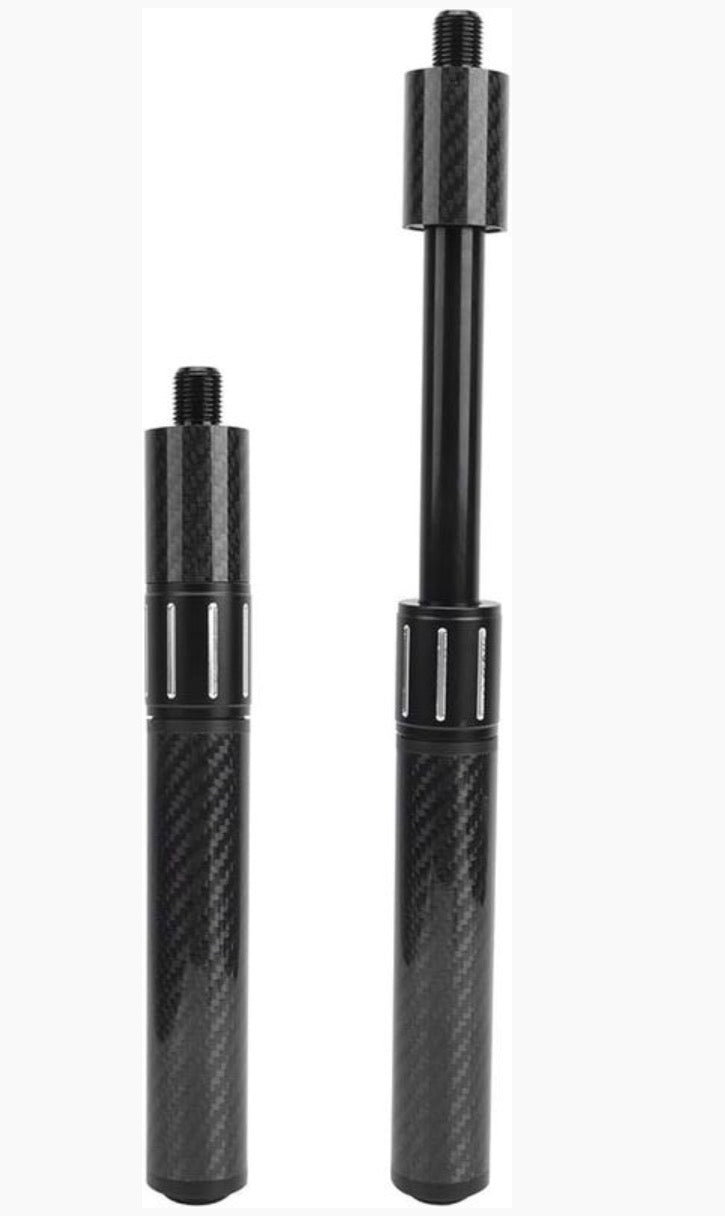Carbon Fiber Telescopic Pool cues Extension Extender