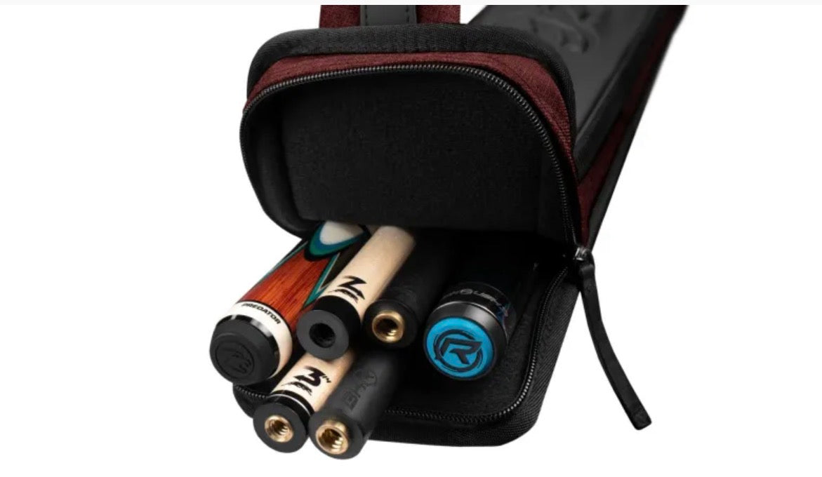 Predator Metro Hard Pool Cue Case - 2 Butts x 4 Shafts