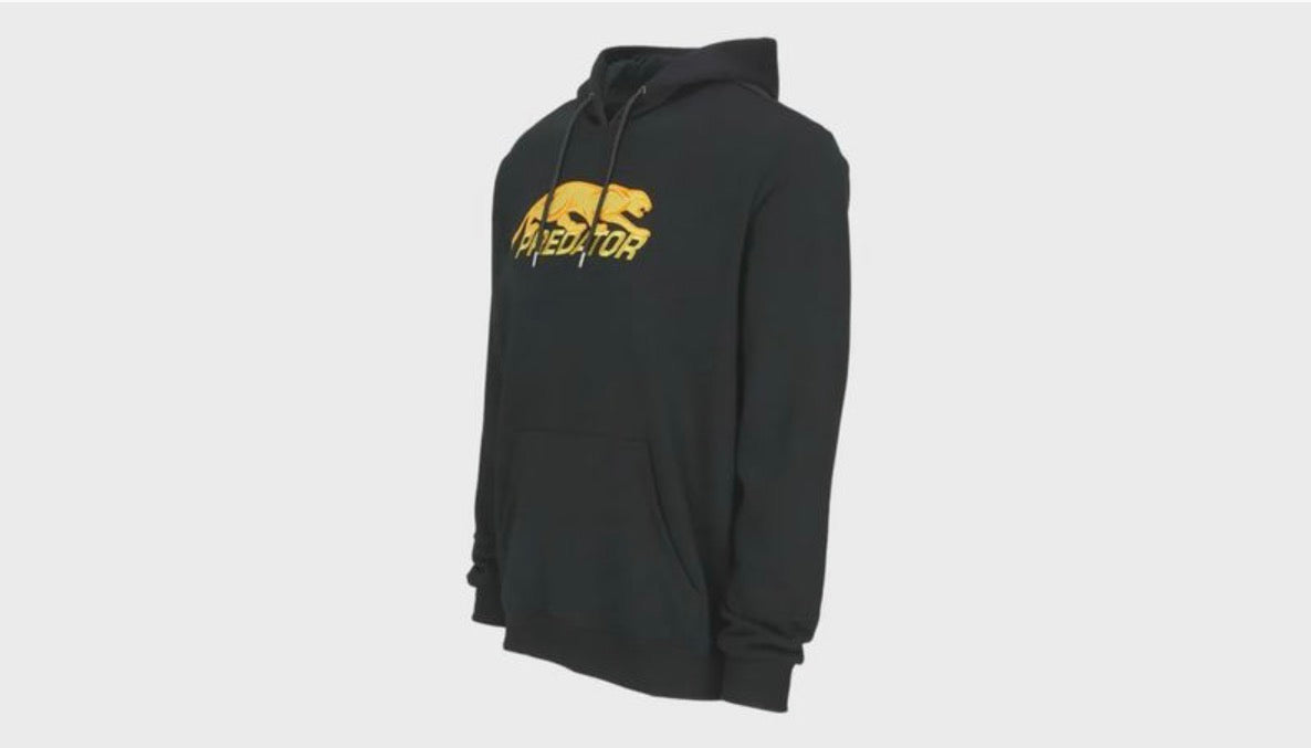 Predator Hoodie Black with Gold Logo