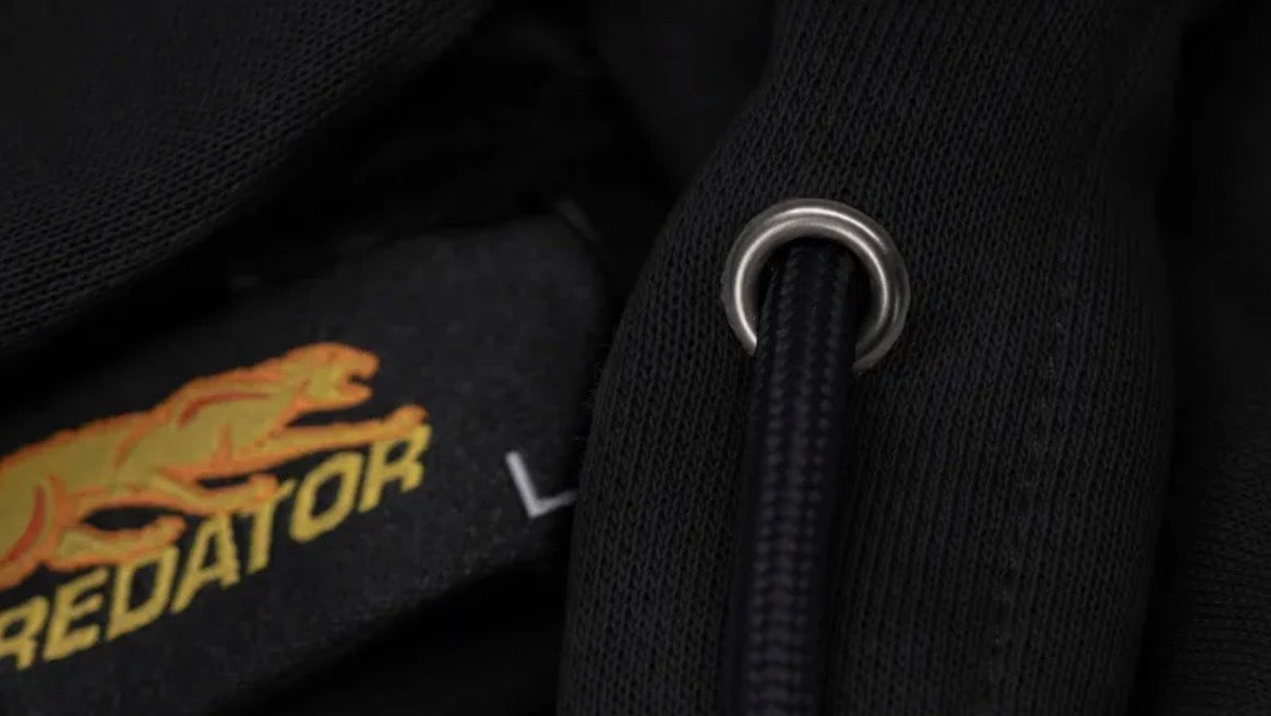 Predator Hoodie Black with Gold Logo