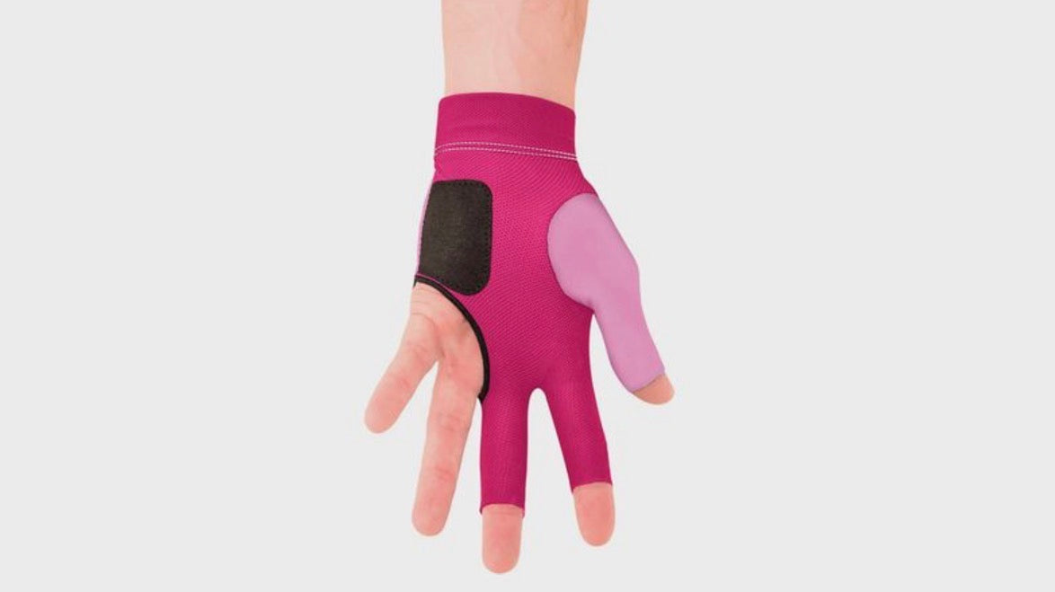 Predator Second Skin Billiard Glove - Pink/Purple - Left Hand
