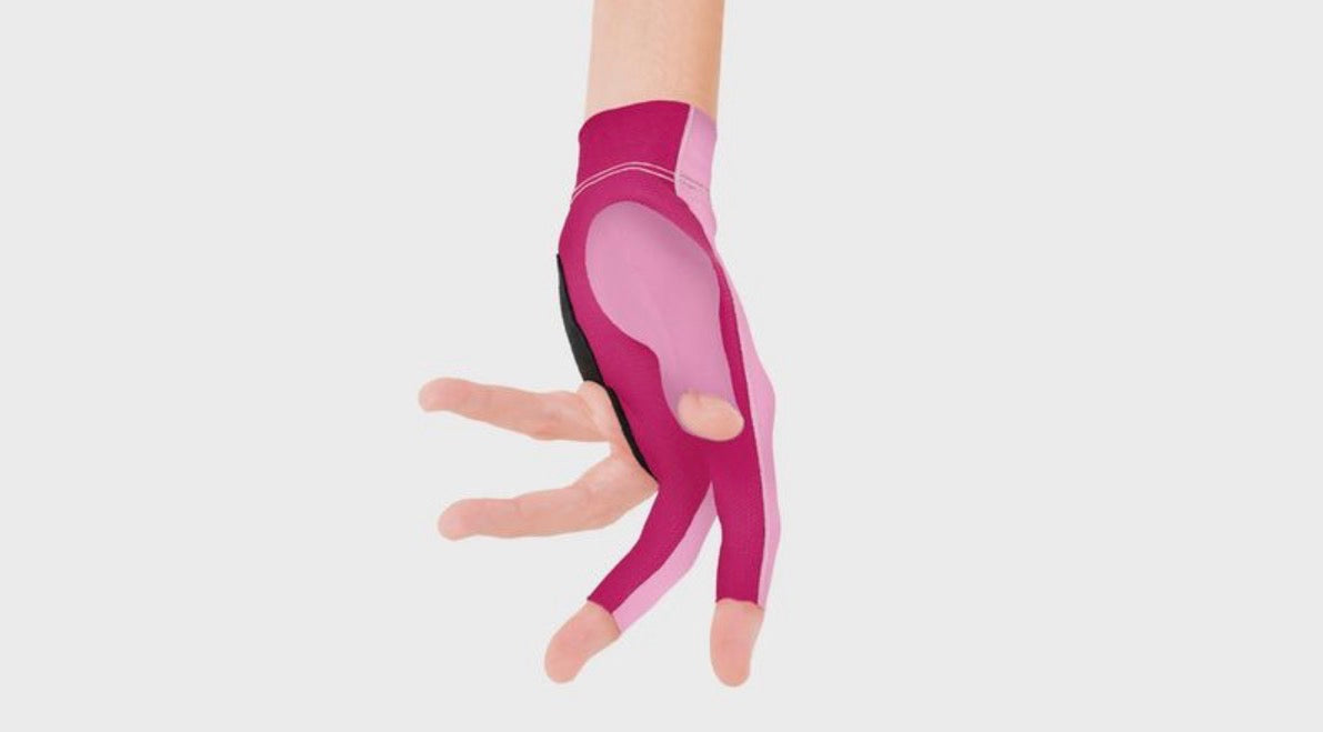 Predator Second Skin Billiard Glove - Pink/Purple - Left Hand