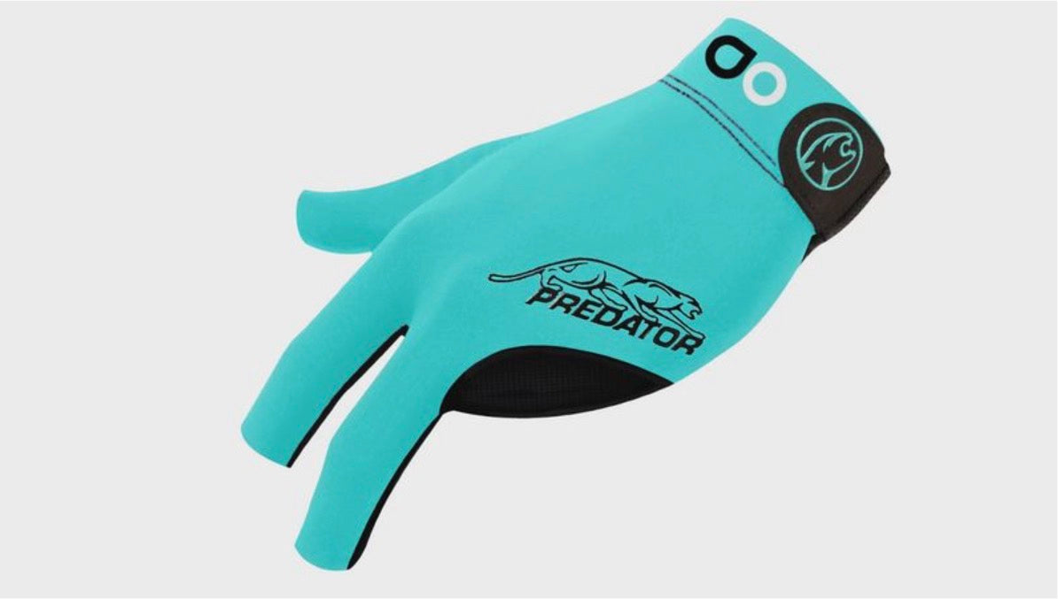 Predator Albin Ouschan Second Skin Teal Billiard Glove - Right Hand