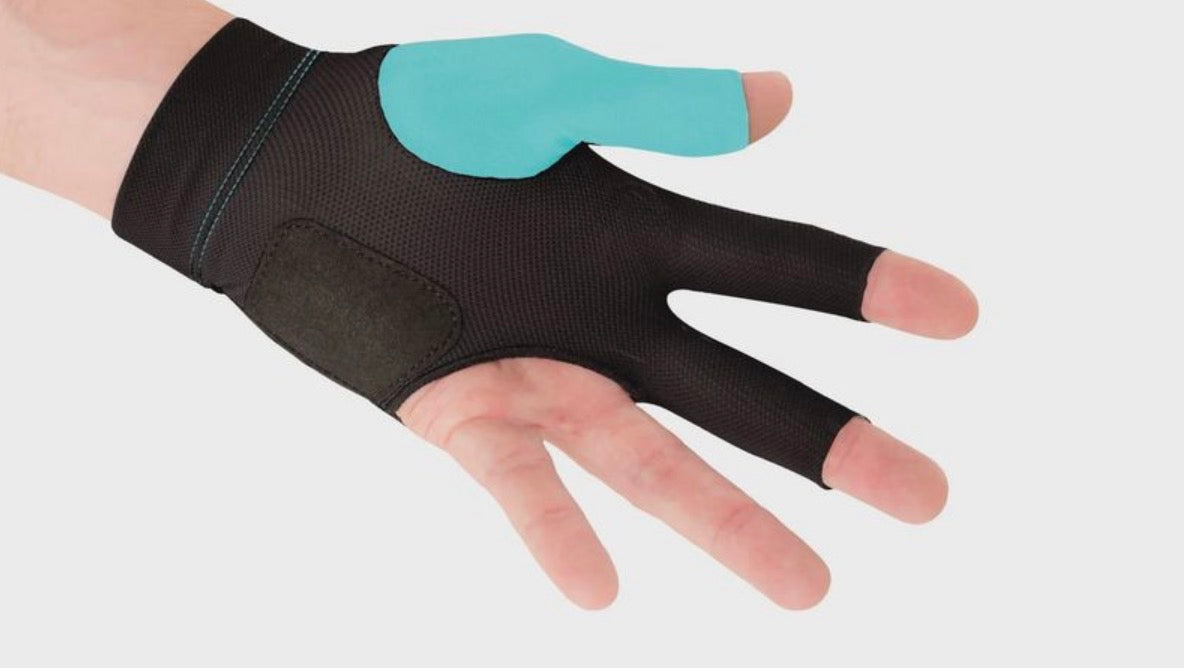 Predator Albin Ouschan Second Skin Teal Billiard Glove - Right Hand