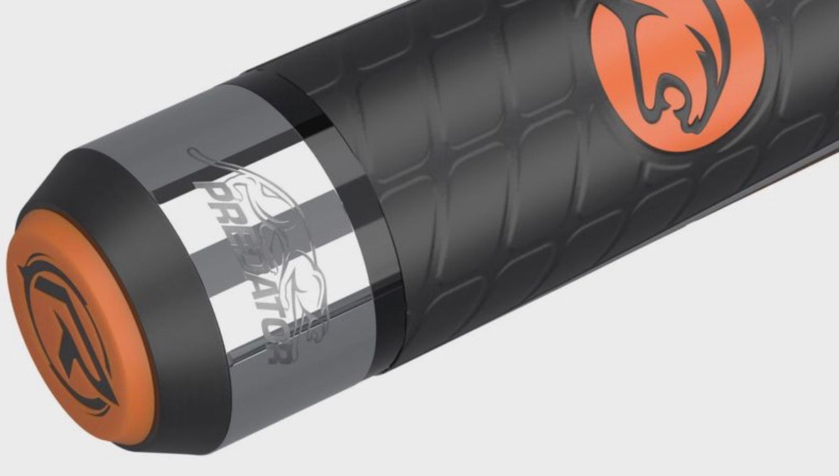 Predator Flare Orange BK Rush Break Cue - Sport Wrap