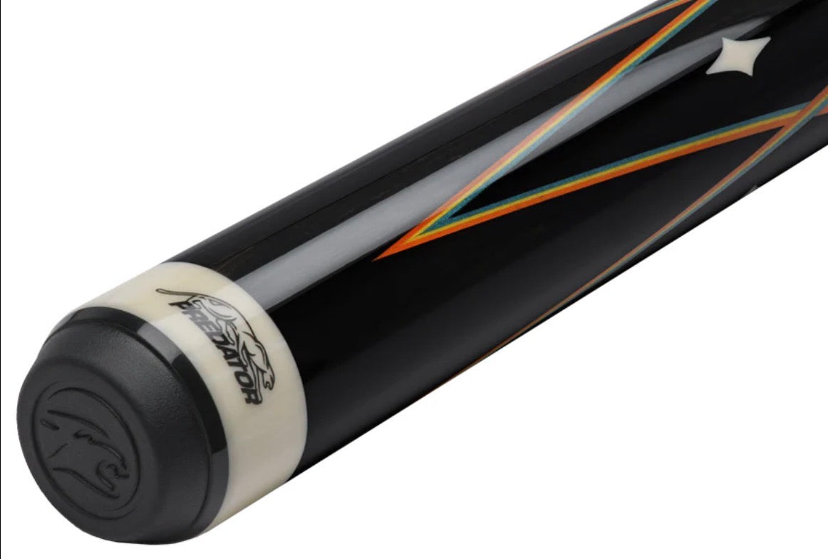 Predator Limited Edition Double Butterfly Ebony Pool Cue - No Wrap (Butt Only)