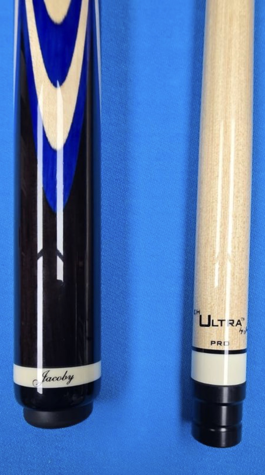 Jacoby Butterfly Point Custom Pool Cue with Jacoby Ultra Pro Shaft