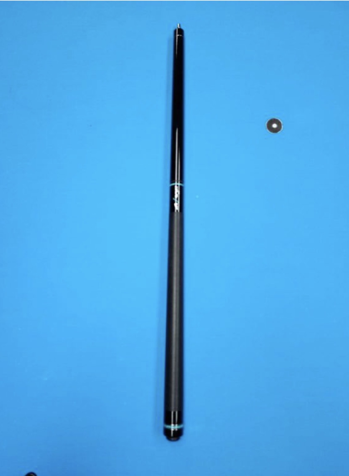 Mezz Avant - Black With Wrap - Light Blue dragon Juma inlay United Pin - Butt Only