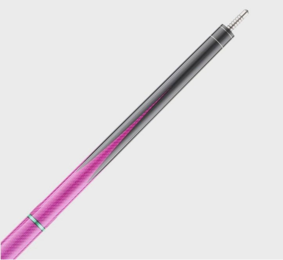 Poison Maelith Pool Cue with Carbon Fiber Shaft - Magenta/Black