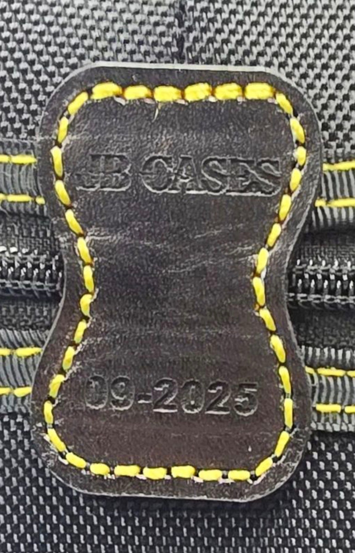 JB 4x8 Case Black with Yellow Trim