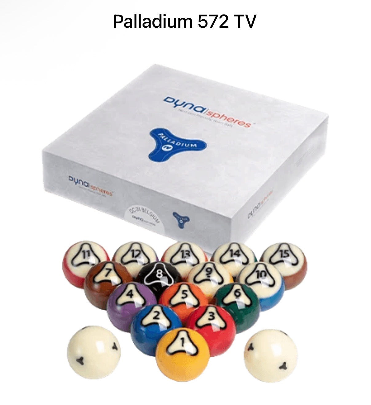 Dynaspheres Palladium 572 TV Balls Set