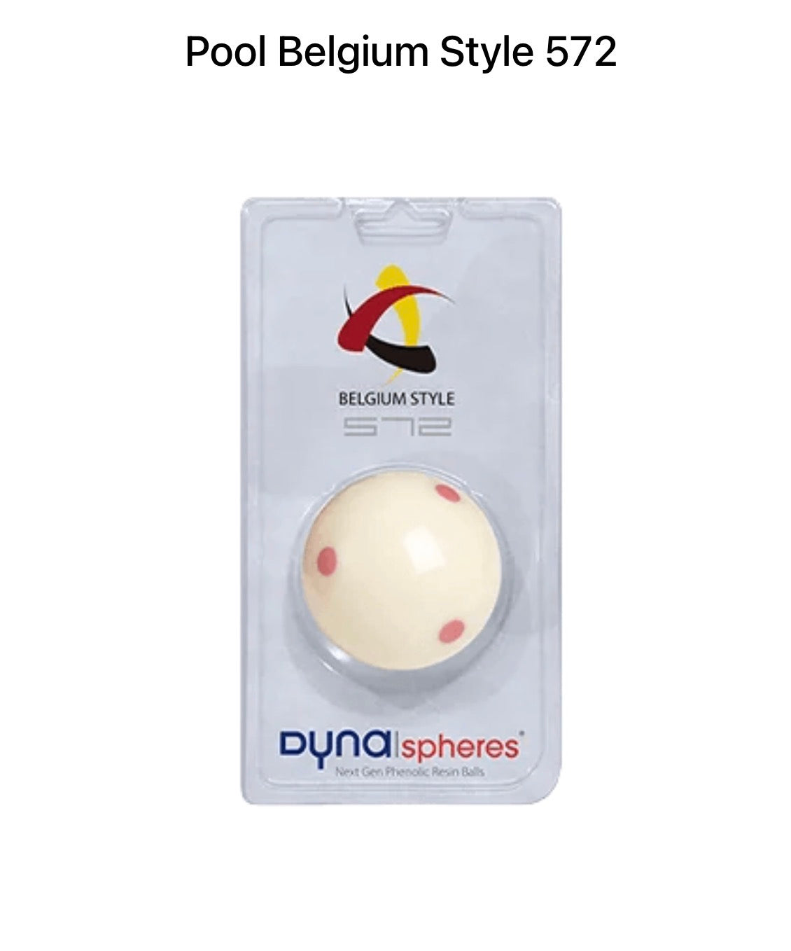 Dynaspheres Cue Ball Pool Belgium Style 572